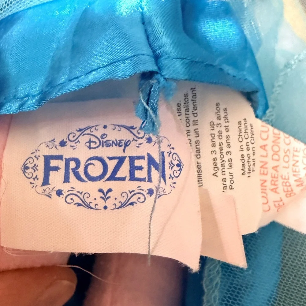 Disney Frozen Elsa Large Plush Doll  Stuffed Toy Snow Queen Blue Dress